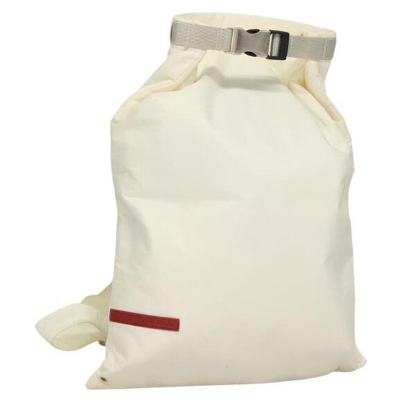 PRADA Sports Backpack Nylon White - Picture 1 of 13